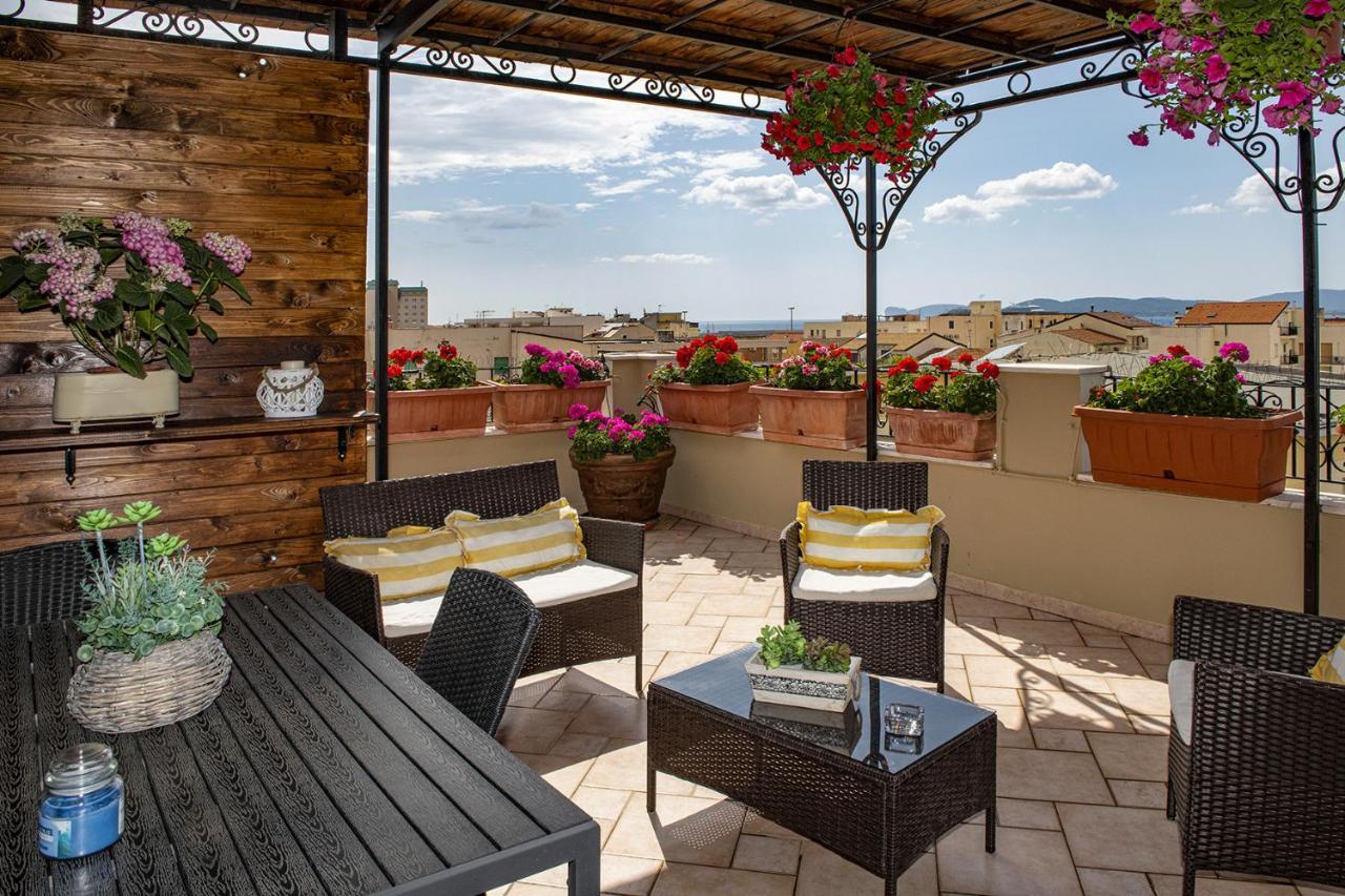 דירות אלגהרו Casa I Gerani Vista Mare מראה חיצוני תמונה