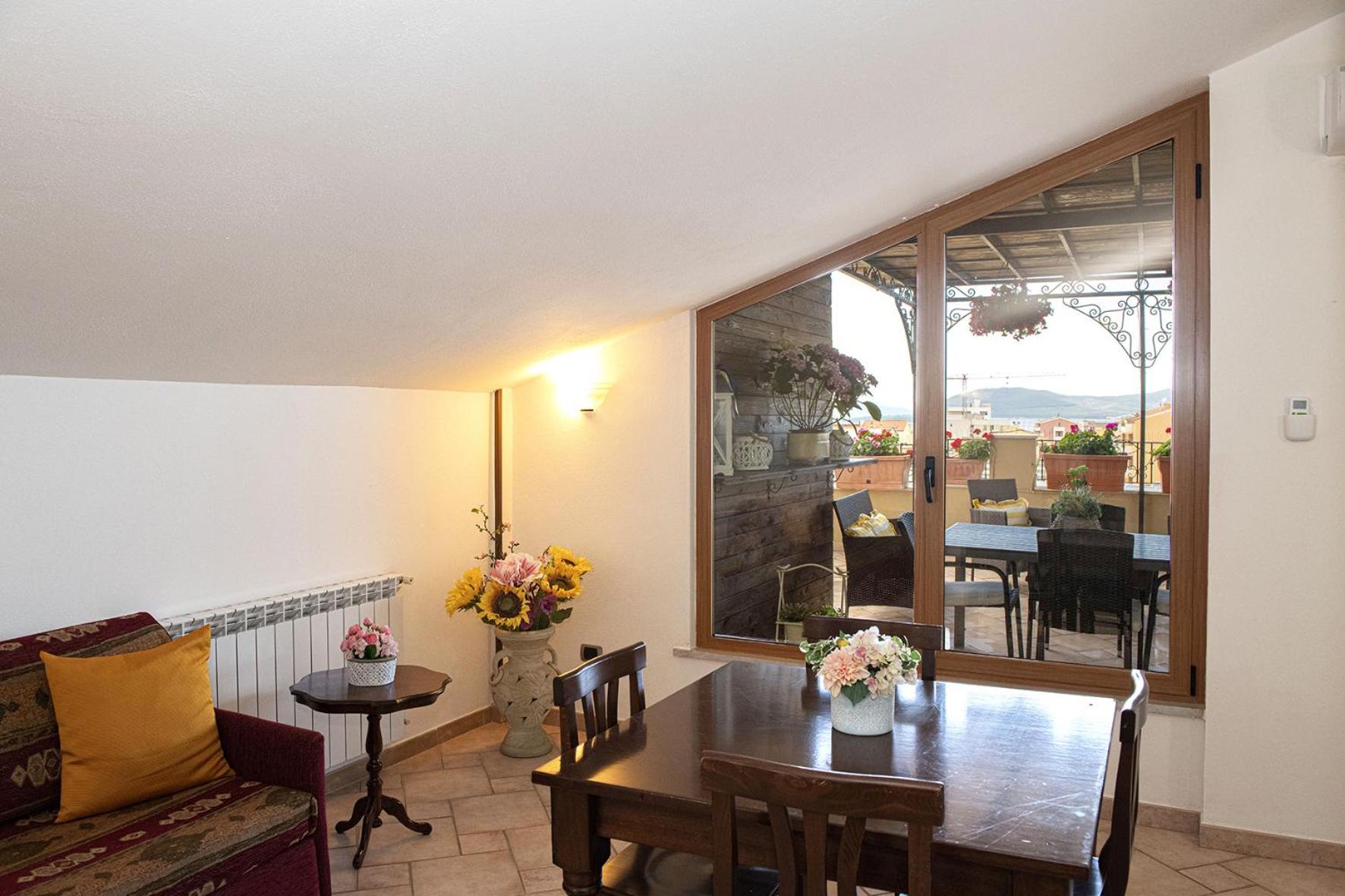 דירות אלגהרו Casa I Gerani Vista Mare מראה חיצוני תמונה